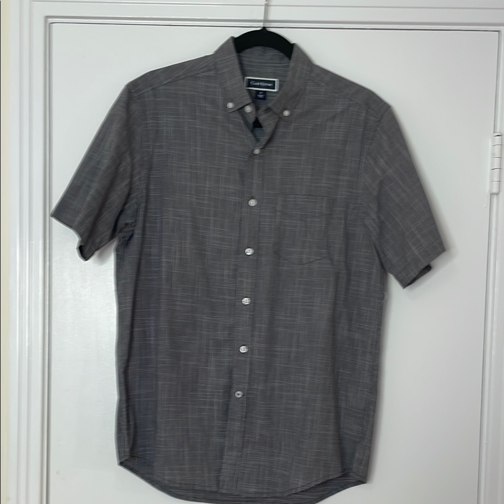 Calvin Klein Men's Gray Short Sleeve Shirt